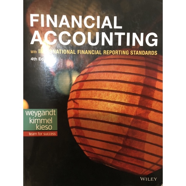 會計學原文書 Financial Accounting 4th edition 9.5成新