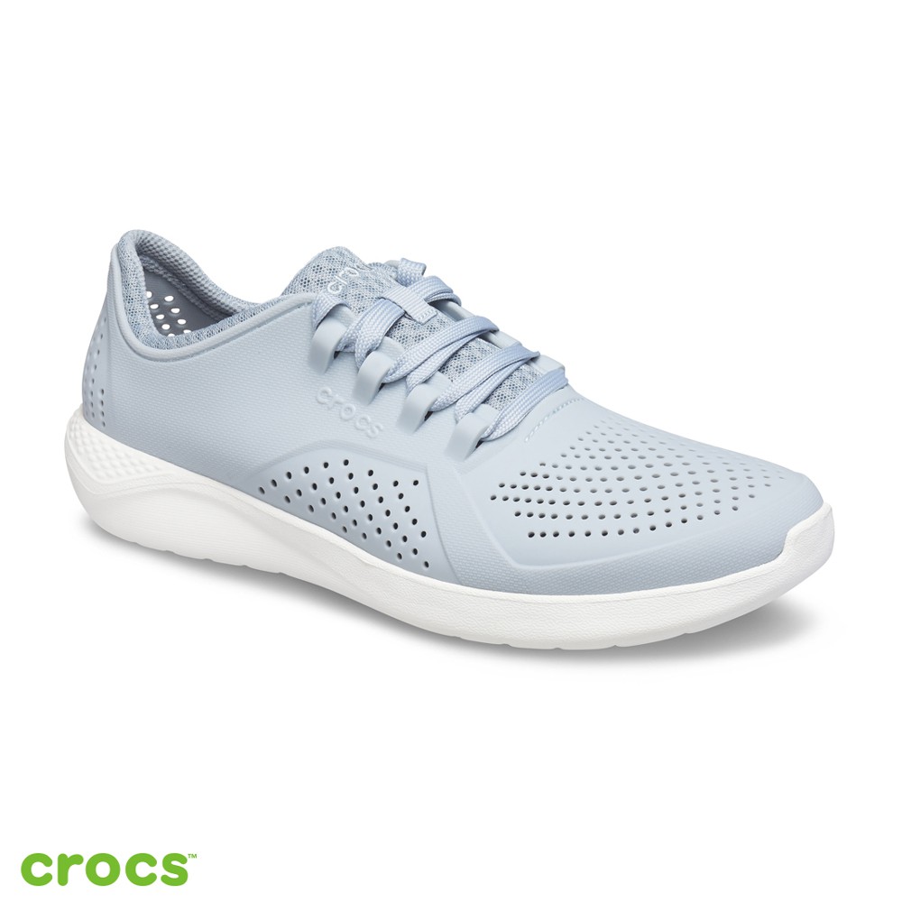 Crocs 卡駱馳 (男鞋) LiteRide徒步繫帶鞋-204967-0ID_洞洞鞋