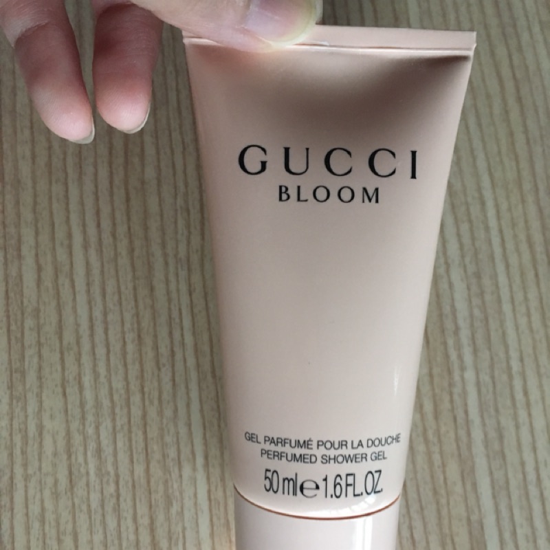 gucci bloom 沐浴膠 沐浴乳50ml  perfume shower gel 用過一次