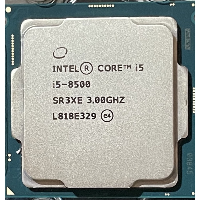 CPU I5-8500 6核心，個人升級換下