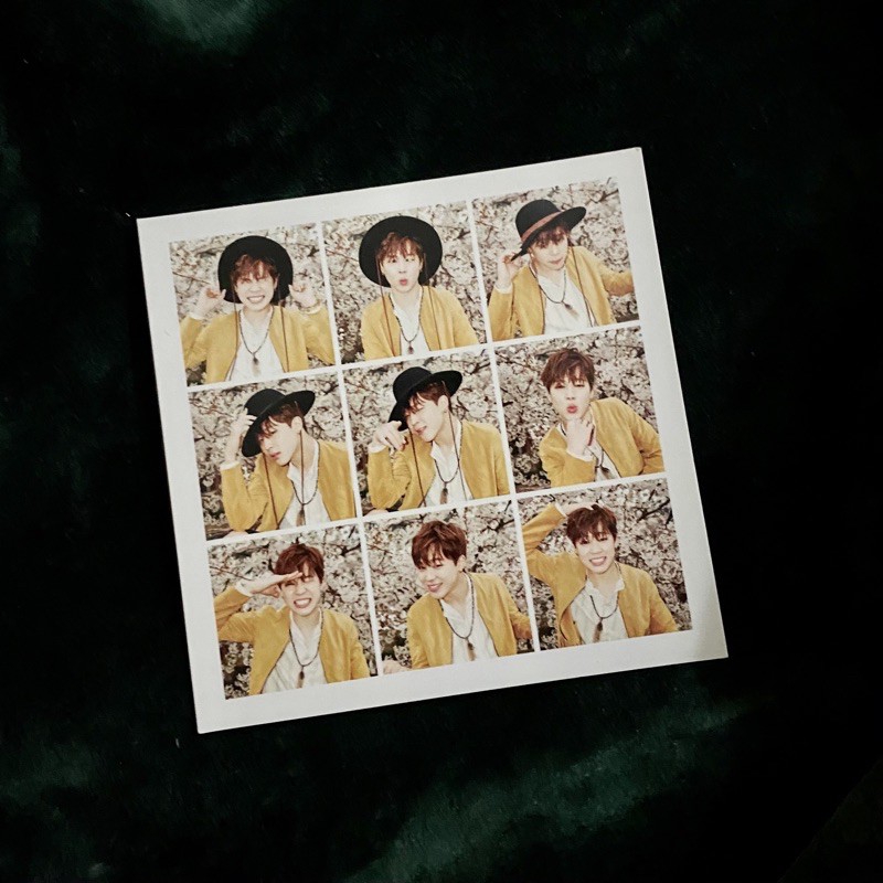 Bts 防彈少年團jimin 朴智旻花樣年華pt 1 專輯小卡 蝦皮購物