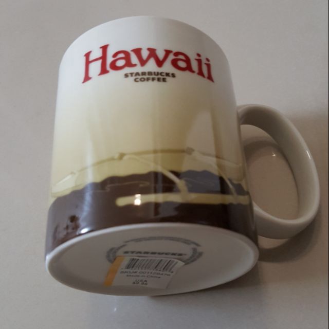 星巴克美國夏威夷Hawaii城市杯icon系列馬克杯