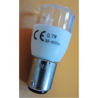 縫紉機適用LED燈泡, BA15D,E12,E14 LED LIGHT BULB FOR SEWING MACHINE