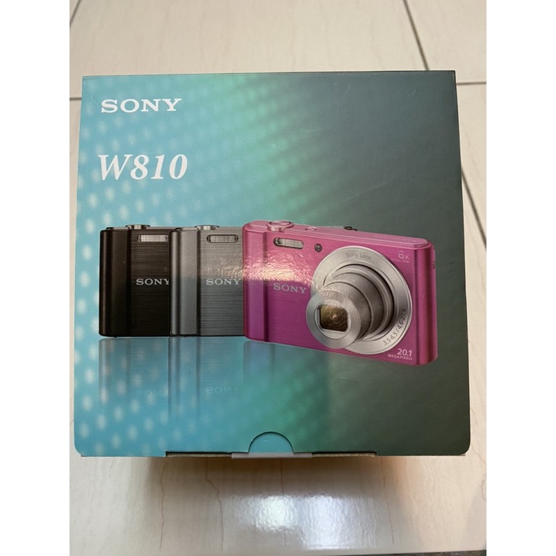 Sony w810 數位相機 粉紅色（保留給f093618...下標）