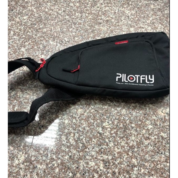 全新雙層正版Pilotfly腰包