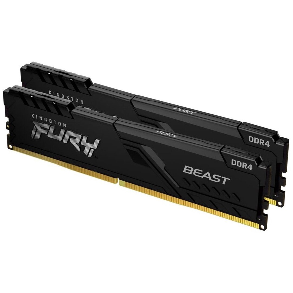 金士頓 FURY Beast 獸獵者 DDR4 3200 32GB(16GBx2) KF432C16BBK2/32