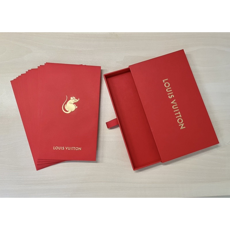 [Louis Vuitton 路易威登］LV 紅包袋12入盒裝✨鼠年限定款