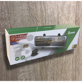 送32G 最後五臺 免運可超取 DOD LX998 後照鏡式行車記錄器 公司貨保固三年