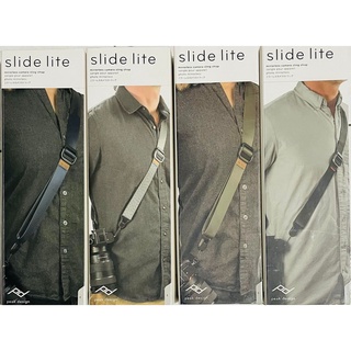 PEAK DESIGN Slide Lite 纖細版神奇背帶 (沈穩黑/象牙灰/暗夜藍/鼠尾草綠/沙漠黃)