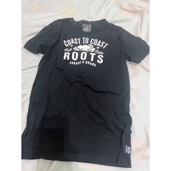 正品Roots二手t恤