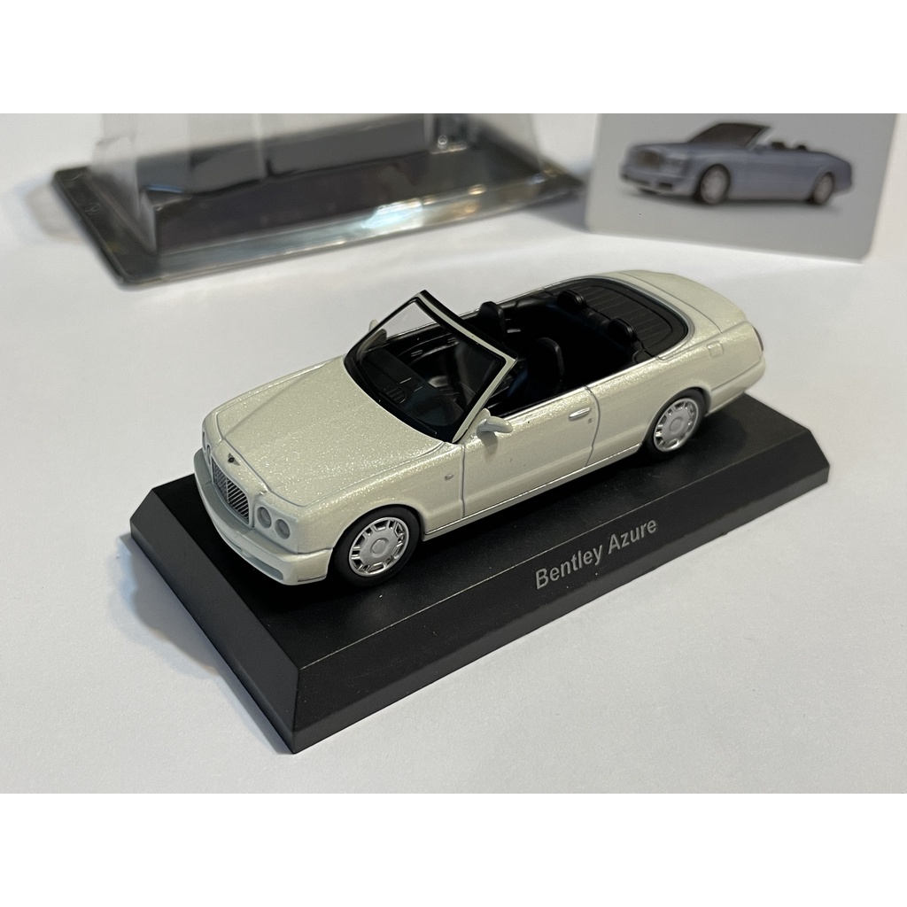 Kyosho 1/64 Bentley Azure 白 敞篷 絕版