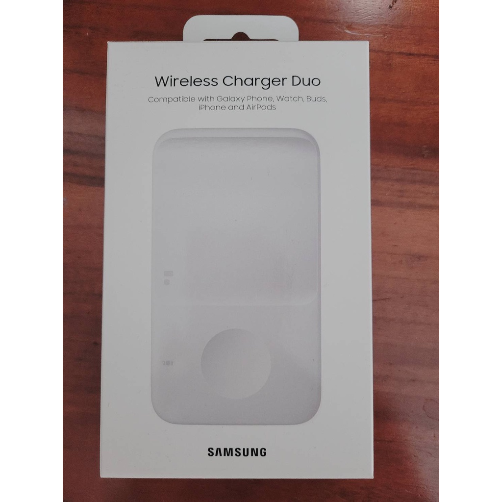 Samsung 三星 9W 無線閃充充電板（雙座充）Wireless Charger Duo 白色