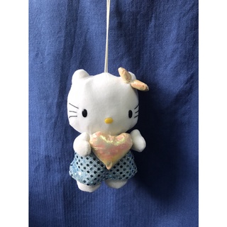 【杜老師的二手商店】（台灣現貨） 台灣製造 外銷歐美絨毛玩具樣本 凱蒂貓吊飾娃娃 T096 Hello Kitty 收藏