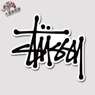 STUSSY貼紙- 旅行箱貼紙 個性筆記本防水貼紙3M防水材質