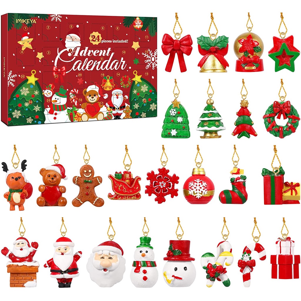 預購🚀空運🚀美國專櫃IMIKEYA  聖誕樹 聖誕裝飾品  聖誕節 倒數月曆 倒數日曆 降臨曆 聖誕吊飾