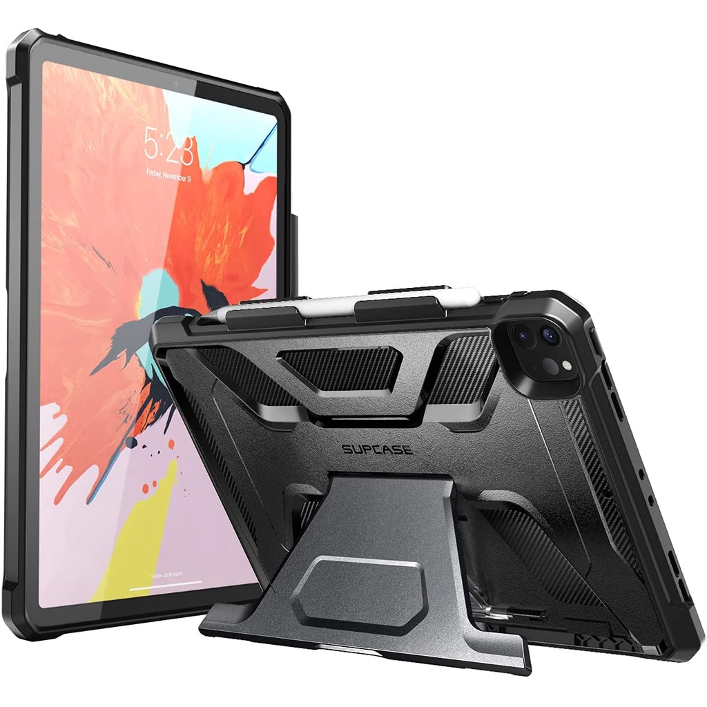 SUPCASE Apple 2021ipad pro12.9吋 軍規防摔保護殼 附筆架