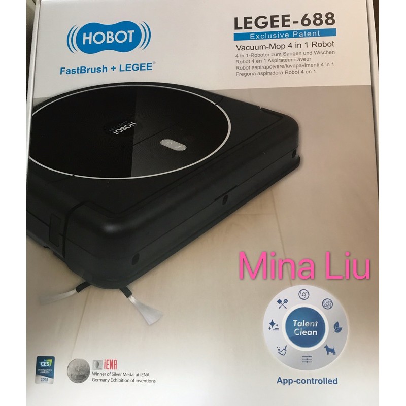 HOBOT 雷姬掃拖地機器人 LEGEE-688