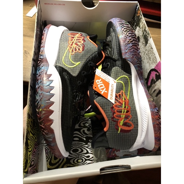 實戰 nike 籃球鞋 🏀 Kyrie Irving 4 kyrie low 4 EP 客製化 鞋頭改全黑