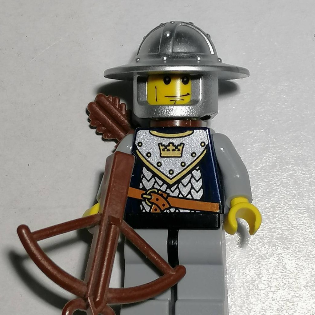 玩樂趣 LEGO樂高 7029 城堡系列 Crown Knight 二手人偶 (cas347)