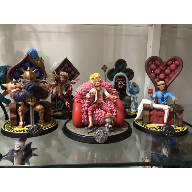 歡歡 Lbs Studios Sd Gk 海賊王明哥家族四大幹部含明哥合售拆擺 蝦皮購物