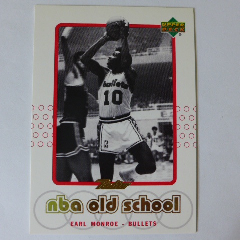 ~ Earl Monroe ~名人堂/NBA球星/厄爾·孟洛 1999年UD.老人特殊卡