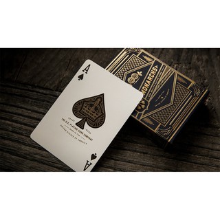 [正版撲克牌] 君王牌 (藍金) Monarch playing cards T11原廠