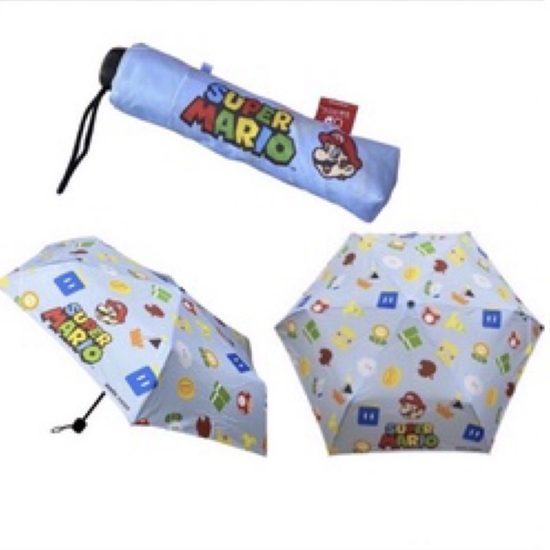 全新現貨⚠️NS Switch 超級瑪利歐 馬力歐折疊傘 雨傘 瑪利歐兄弟折疊傘 瑪利歐三折傘