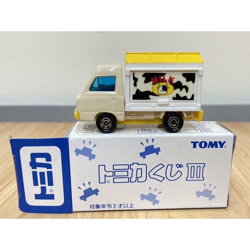 Tomica 12 多美 抽抽樂 第3彈 牛奶車 subaru sambar No.31 31 牛奶屋 屋台車 販賣車