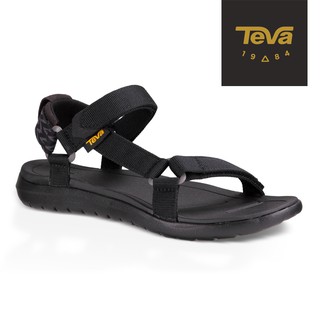 【TEVA】女 Sanborn Universal 輕量織帶涼鞋/雨鞋/水鞋-黑 (原廠現貨)