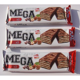 MEGA黑巧克力酥 單入裝 口感很像--77 新貴派 ，份量十足，好吃又很超值哦！！(幸福福利社)