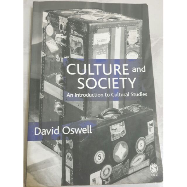 Culture and Society by David Oswell 文化研究原文書