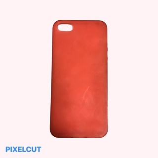 贈🎁 iPhone SE(第一代) 純色手機殼 紅色手機殼