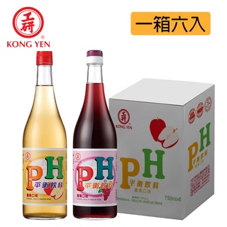 【工研醋】PH平衡飲料 750ml (6入/箱) (果汁飲料) (免稀釋)