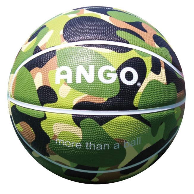 【ANGO】7號橡膠籃球-迷彩-不止是一顆球