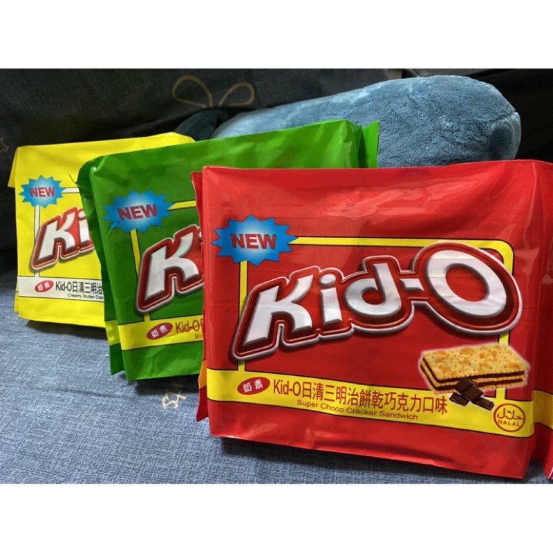 Kid-O 日清三明治📌現貨免運+蝦幣10倍送📌 (巧克力/奶油/檸檬)(350g) 阿米樂
