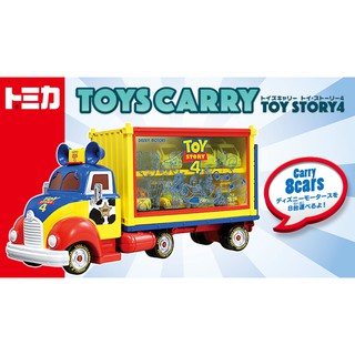 日本帶回 玩具總動員4 多美車 tomica 收納 大卡車 玩具 公仔 擺飾