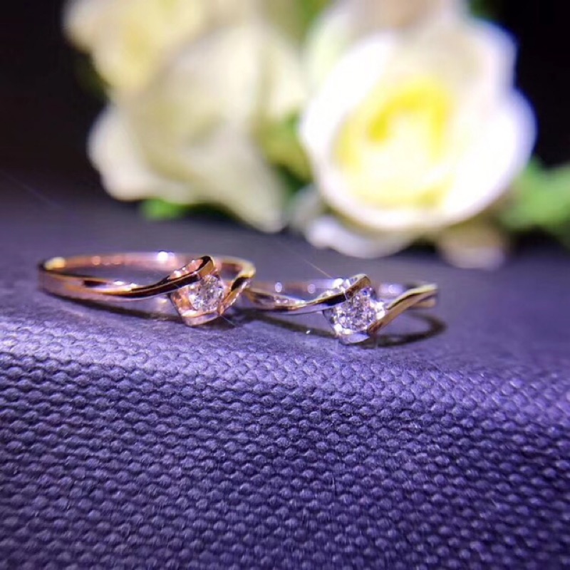 璽朵珠寶 [ 18K金 10分 鑽石 戒指 ]  微鑲工藝 精品設計 鑽石權威 婚戒顧問 婚戒第一品牌 鑽戒 GIA