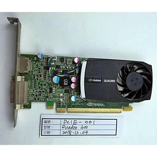 HP QUADRO Q400 642229-001 644557-001 顯示卡 顯示卡 PCI-E PCIE-001