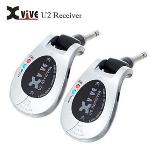 【小木馬樂器】無線系統接收器 Xvive U2 Receiver 導線 樂器無線發射器 接收器、街頭藝人、舞臺 銀紅黑