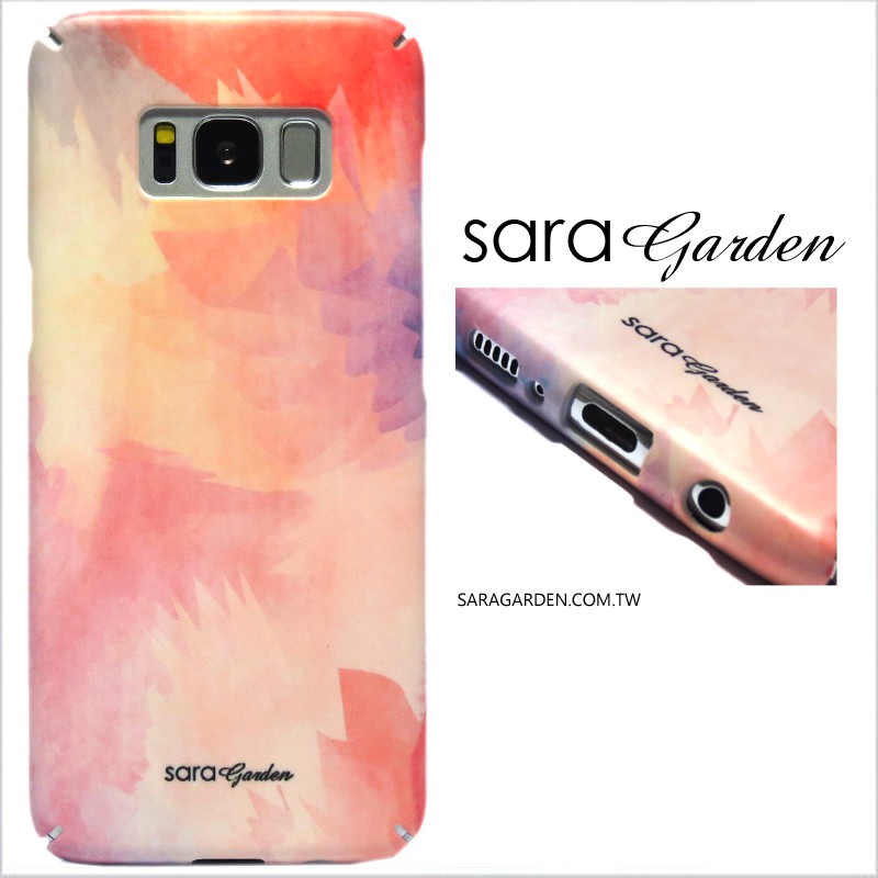 客製化 全包覆 手機殼 三星 S8 S8+ iPhone 8 7 6 6S Plus X 硬殼 渲染粉紫