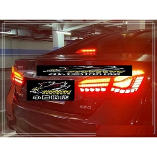 【小鳥的店】豐田 CAMRY 2012-2014年 7代龍鱗 鱗片款 LED尾燈 跑馬 流水 LED 尾燈 改裝 副廠件