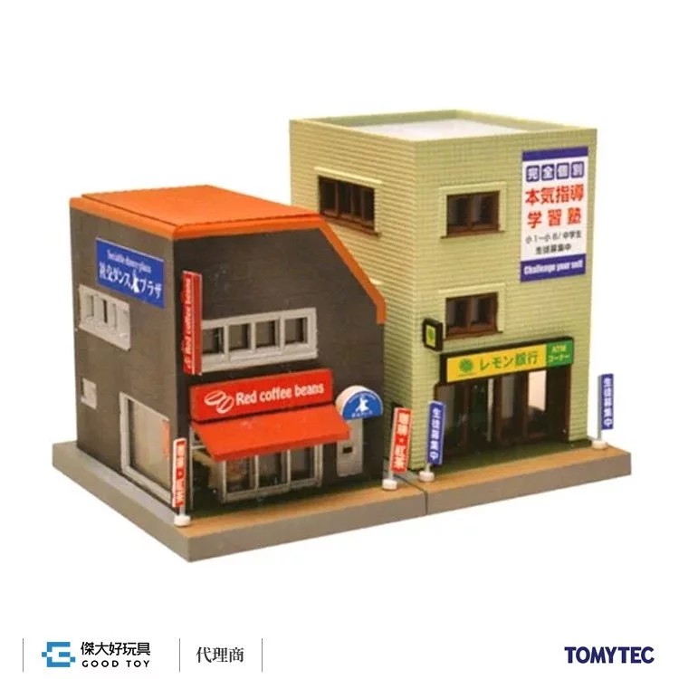 TOMYTEC 256236 建物 106-2 駅前商店A2 (外食店・銀行ATM)