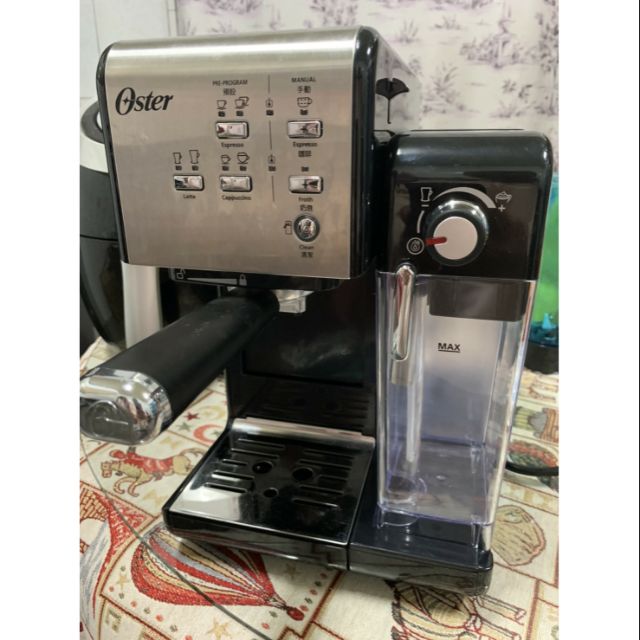 二手 oster膠囊義式兩用咖啡機+全新磨豆機