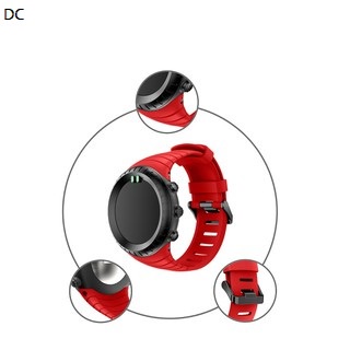 DC【橫紋矽膠錶帶】松拓 SUUNTO Core 核心通用錶帶 橡膠錶帶 頌拓核心系列戶外 運動 智能