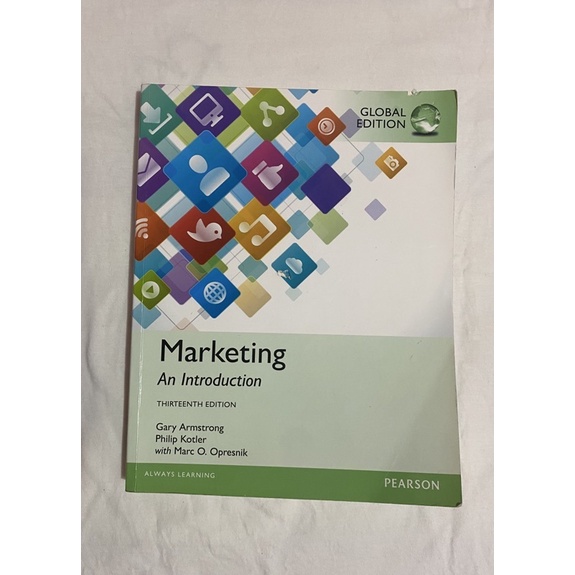 Marketing An Introduction Gary Armstrong Philip Kotler行銷管理用書