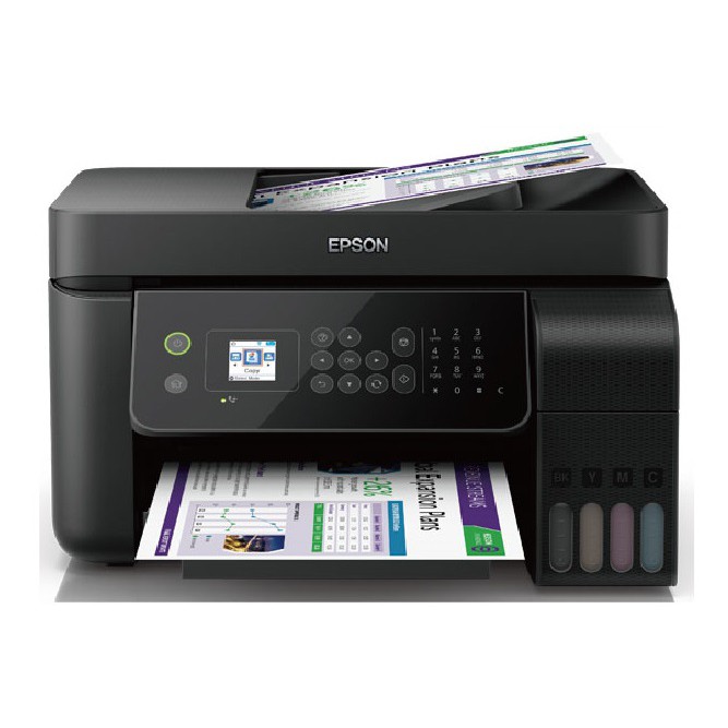 EPSON L5190 雙網四合一連續供墨複合機/印表機 （多送一組墨水）
