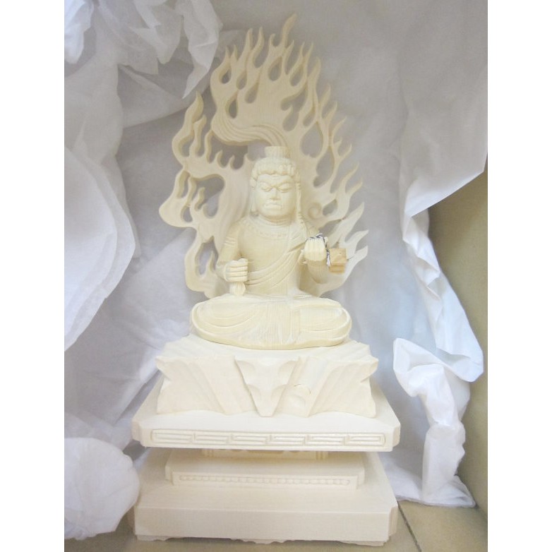 日本密教不動明王背焰坐像 蝦皮購物