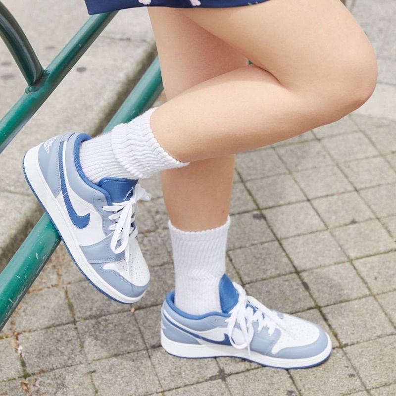 -EJ- 現貨 Nike Air Jordan Low 低筒 迷霧藍 灰藍 553560-414