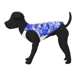 ACTIVE WAN 抗UV涼感衣-中大型犬-靛藍款