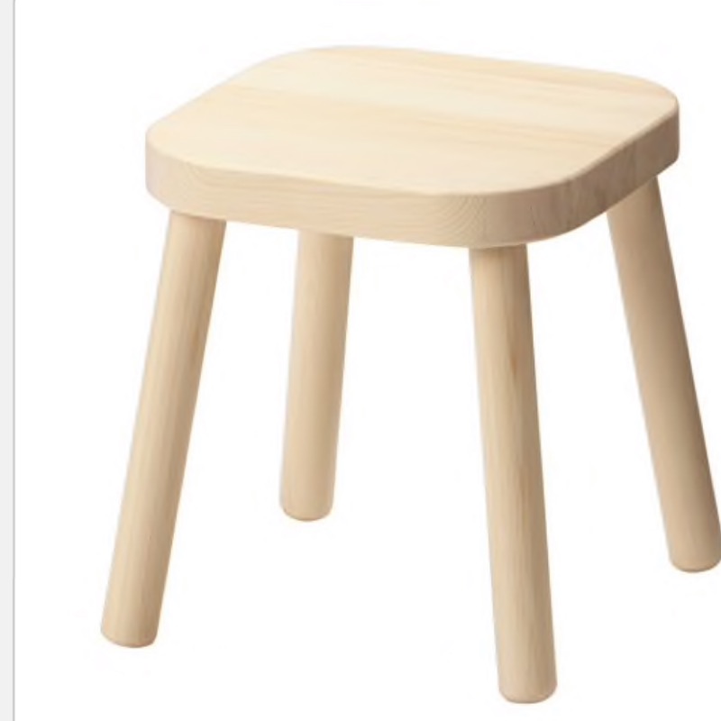 IKEA 木製兒童椅凳
